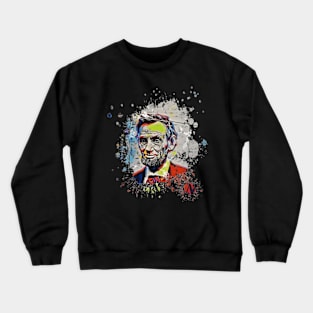 Abraham Lincoln art design Crewneck Sweatshirt